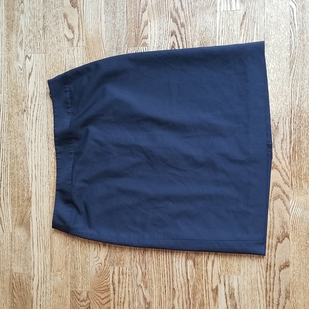 (10) Anne Klein Stretch Pencil Skirt Professional Midi Rayon Blend Slim Fit